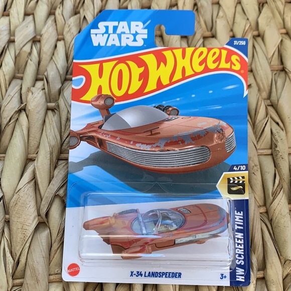 X-34 Landspeeder Star Wars Hot Wheel Land Speeder StarWars Hotwheels Mattel New - Picture 4 of 5